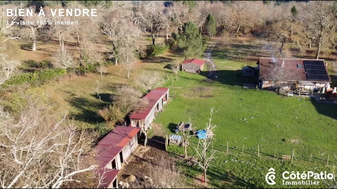 BIEN &Agrave; VENDRE : La visite 100% inside | Maison Landaise Typique sur Bel Airial