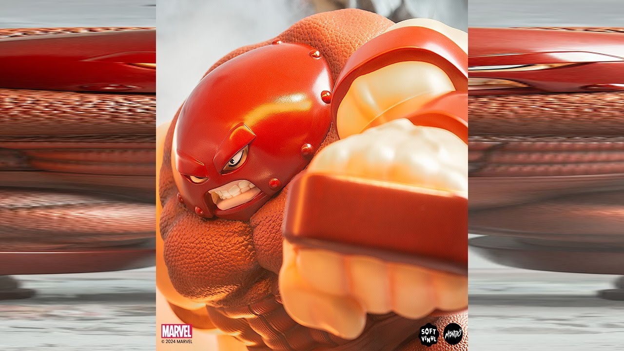 A LOOK AT: Marvel Comics &ndash; Juggernaut Soft Vinyl Figure by Mondo REVEAL