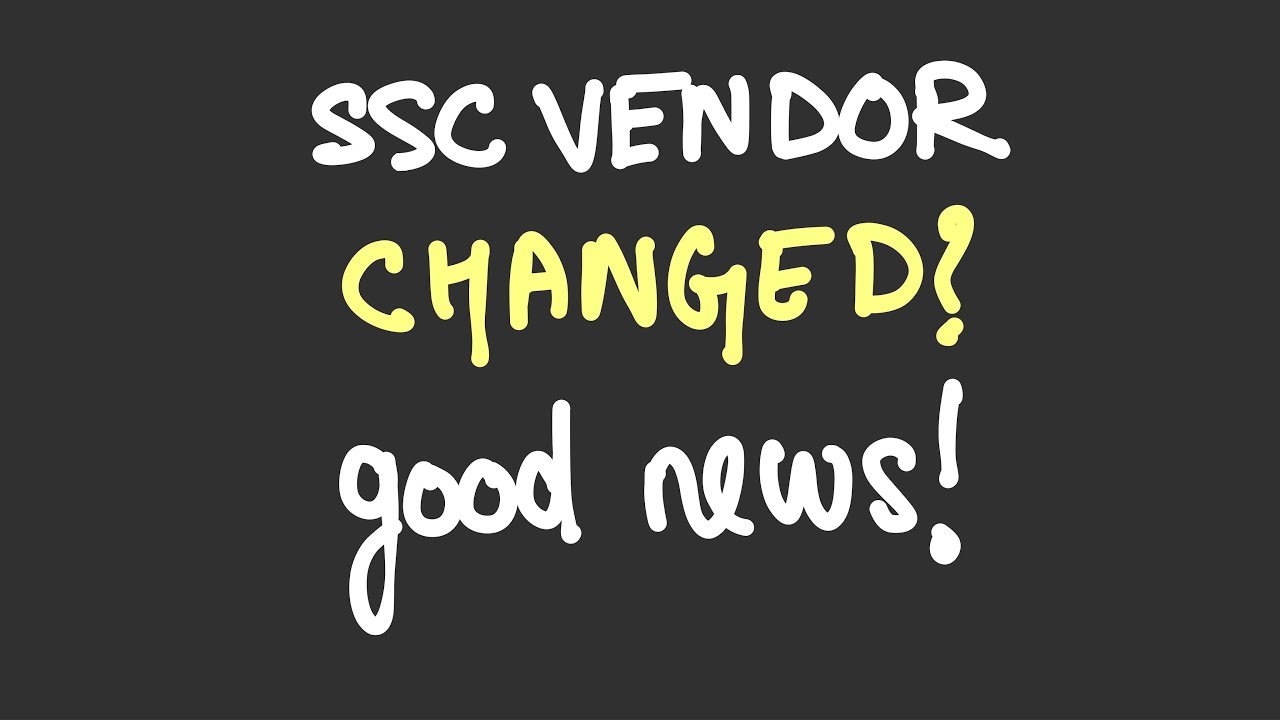 SSC Vendor Changed? | Will Exams Improve Now?