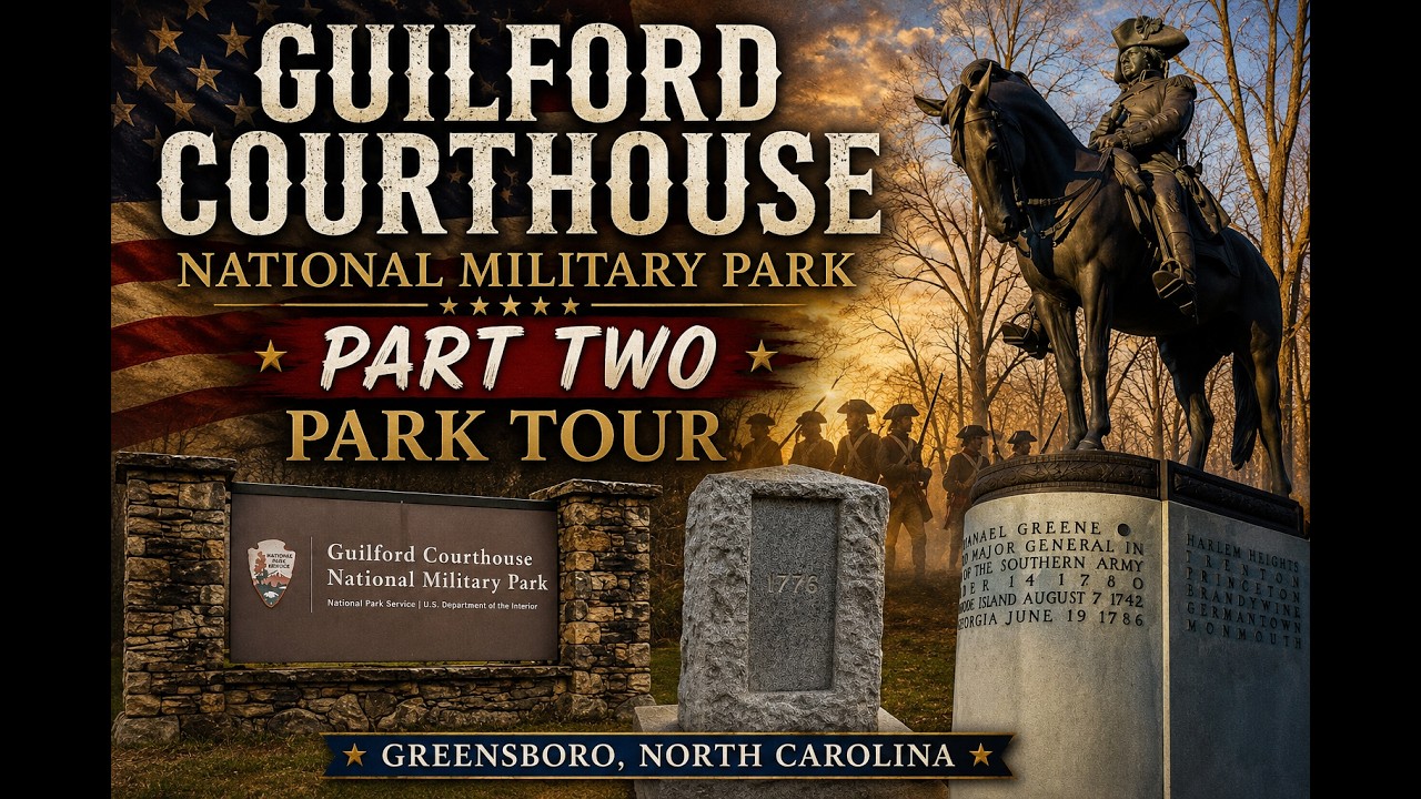 Guilford Courthouse National Military Park - Part Two, Park Tour - Feb 2026