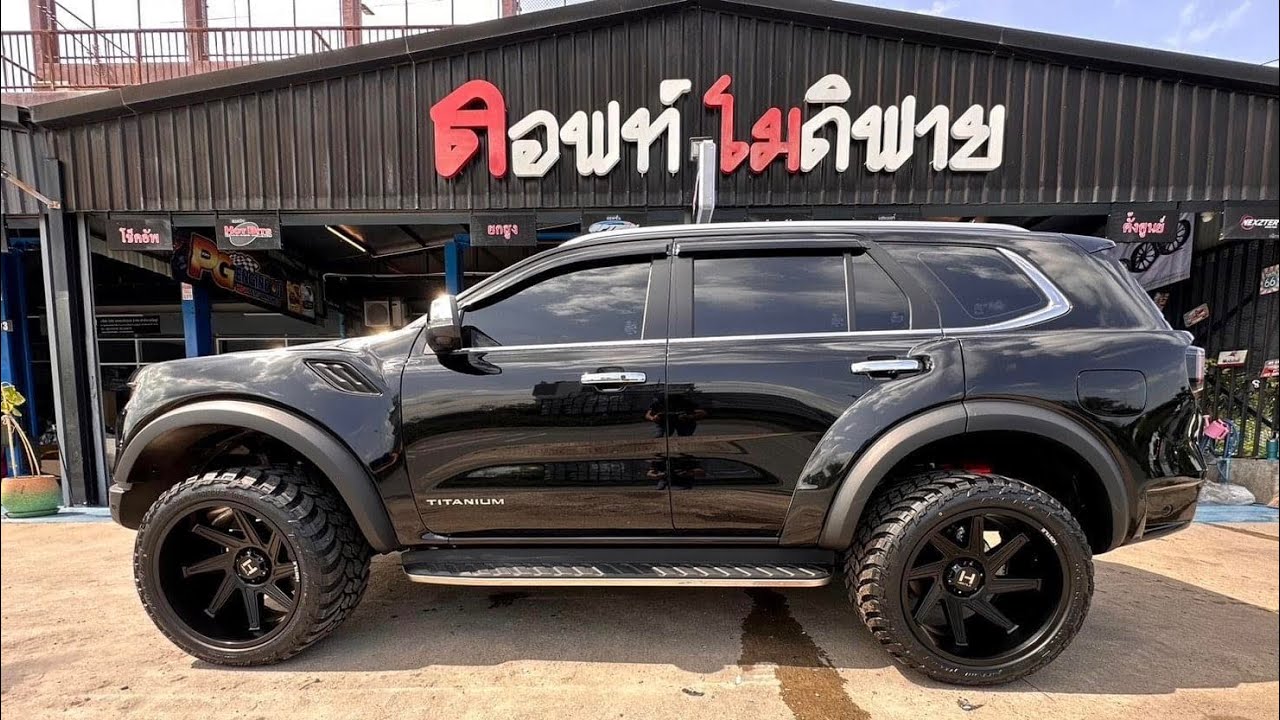 แต่งรถนอกกระแสให้หล่อกว่ารถในกระแส  FORD EVEREST NEXTGEN F150 แต่ง American style