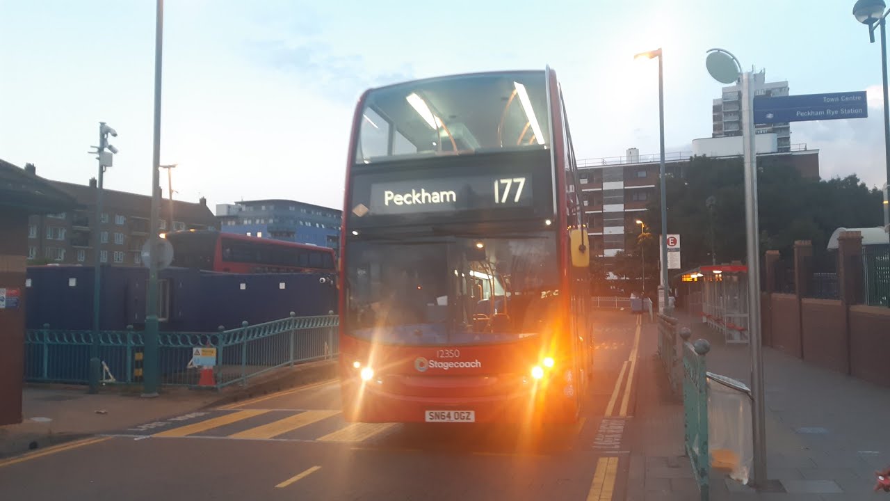 Shabby FRV - TFL Bus Route 177: Peckham - Thamesmead | Enviro 400H - Stagecoach!!