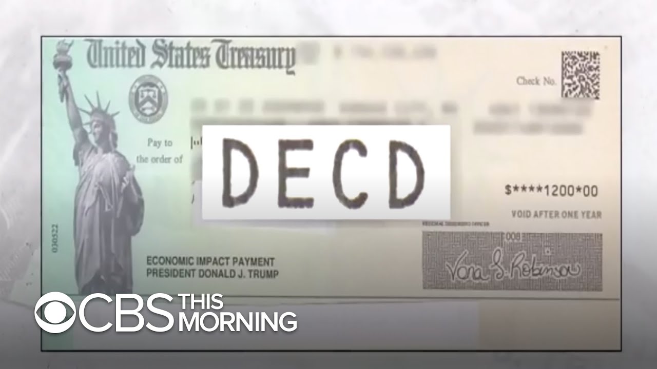 IRS says pandemic stimulus payments sent to deceased should be returned
