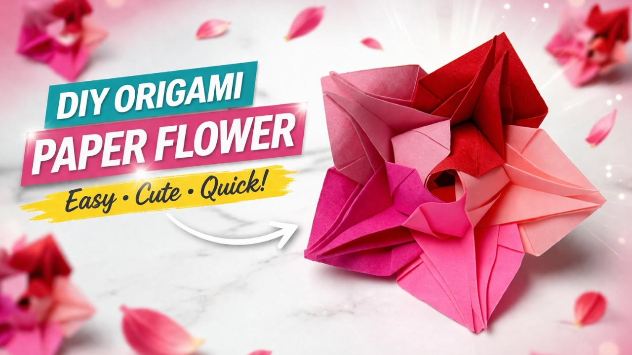 DIY Paper Flower Tutorial