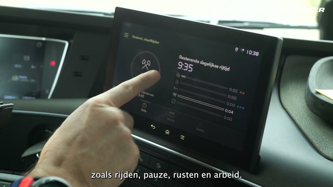 Instructie - Ondersteunende chauffeurstijden