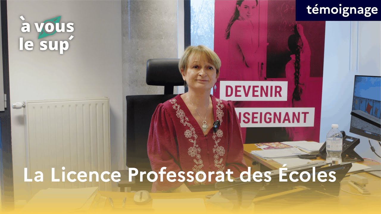 Nouvelle formation : La Licence Professorat des Écoles