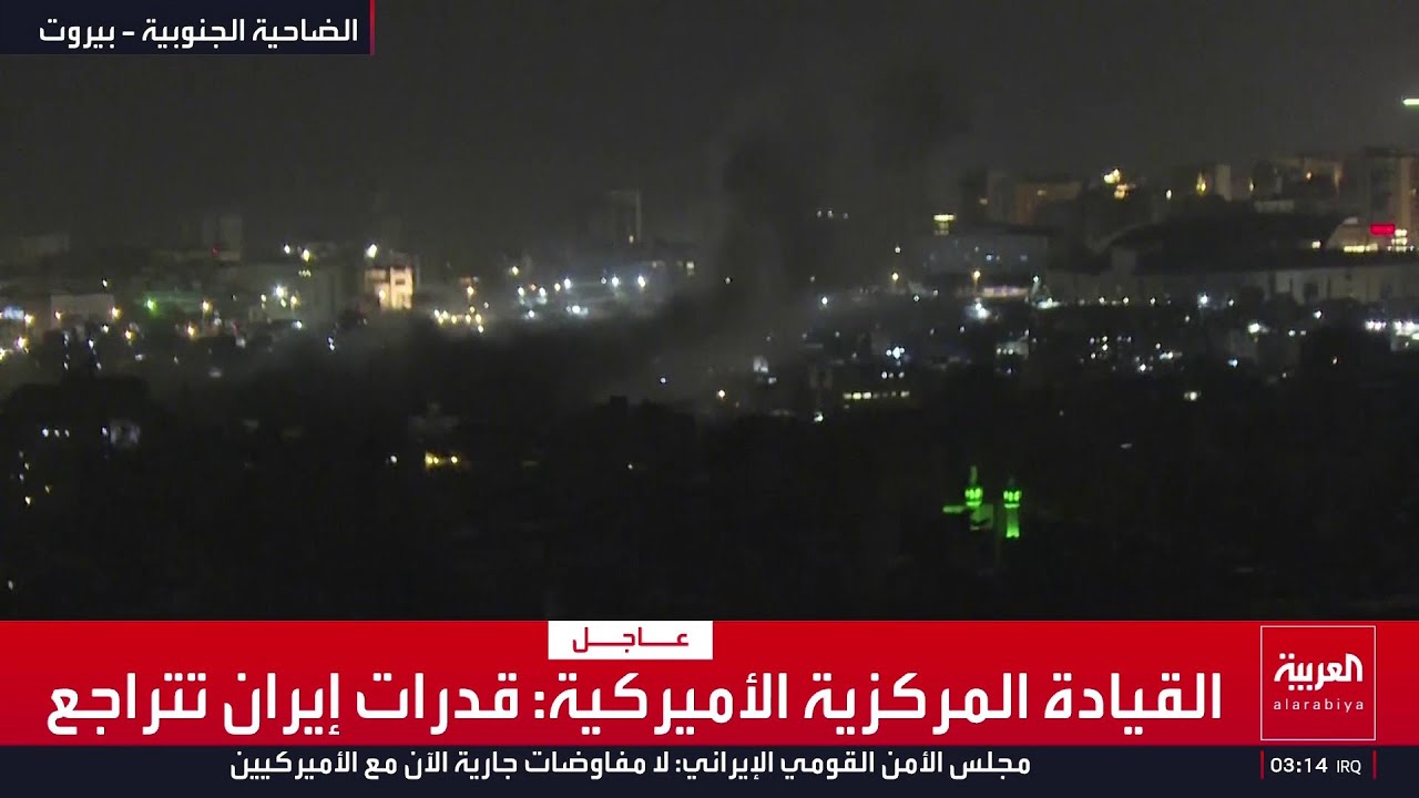 غارة إسرائيلية على الضاحية الجنوبية لبيروت