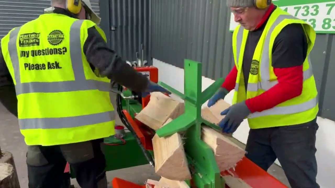 40 Ton S-MODEL Log Splitter from Hartnett Products