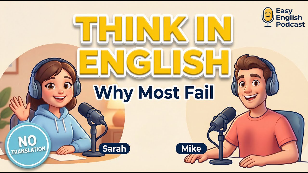 Train Your Brain to Think in English | Stop Translating in Your Head! 🧠