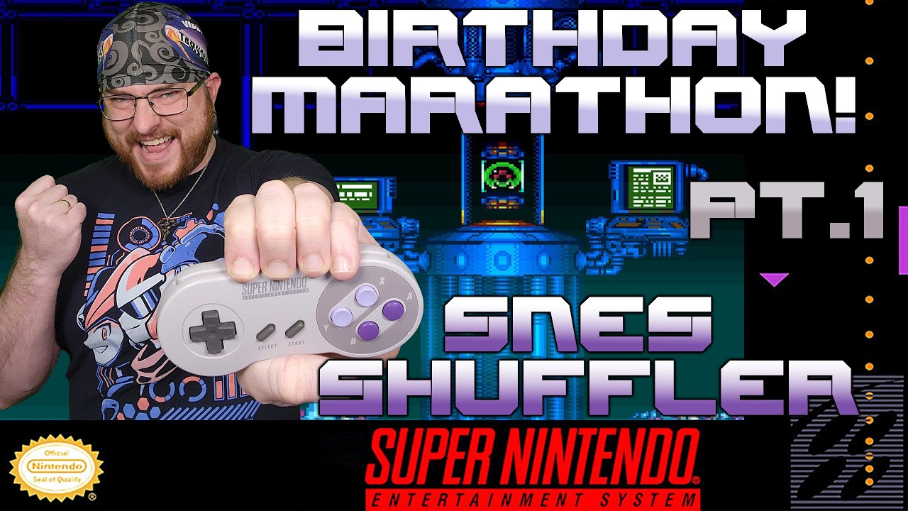 Birthday SNES Shuffler Marathon!