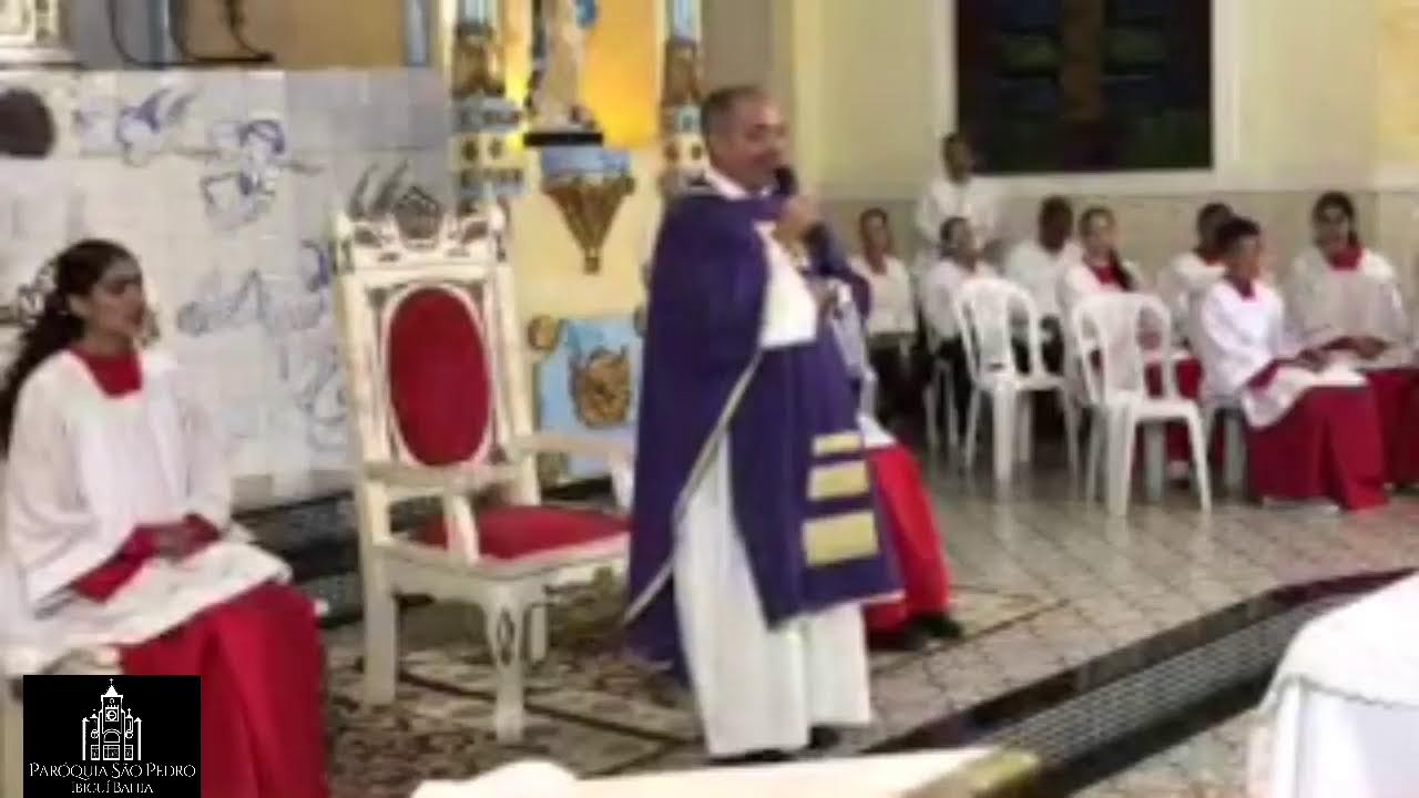 Santa Missa - Quarta-feira de Cinzas - Paróquia São Pedro - Ibicui