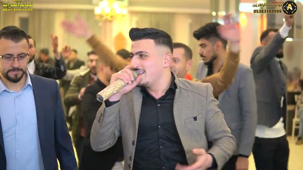 الفنان جميل جنيد حفل زفاف العريس احمد موسى شلار ج1