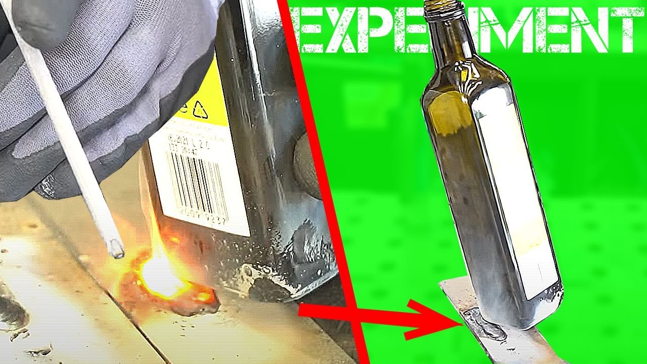Glas an Stahl schweißen? EXPERIMENT | #igorwelder | HDB Schweiß Shop