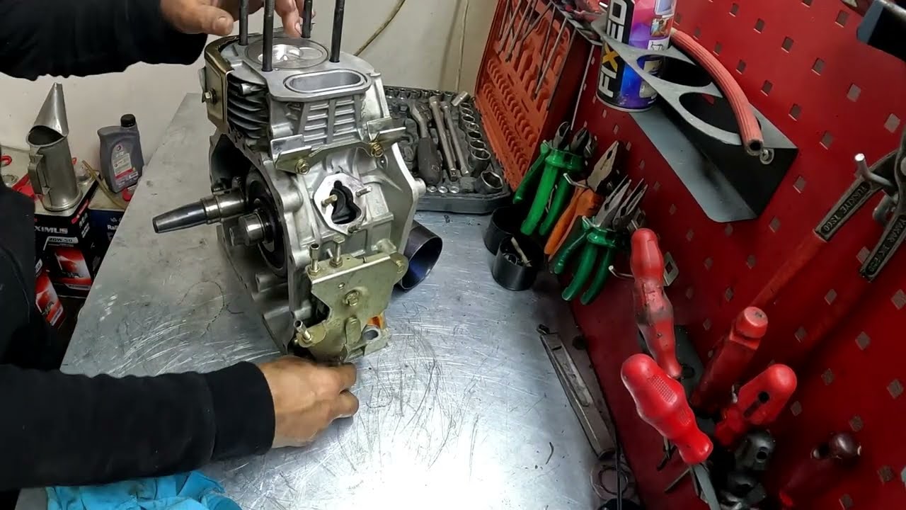 7 Hp Dizel Motor Yenileme / Çapa Makinesi Silindir Kapak ve Piston değişimi