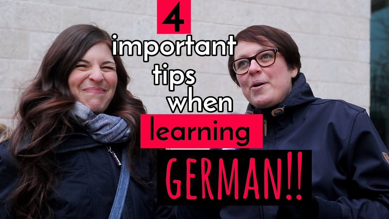 4 Things NOT TO FORGET When Learning German!! (With Cari from Easy German)