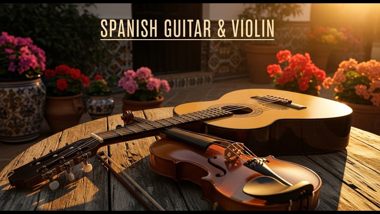 Beautiful Flamenco Guitar with Violin | Emotional Spanish Instrumental Music