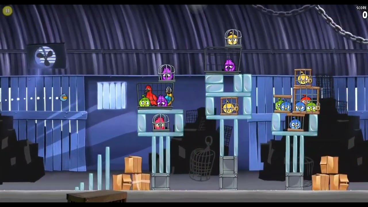 Angry Birds Rio Smugglers Den Levels 1 - 15
