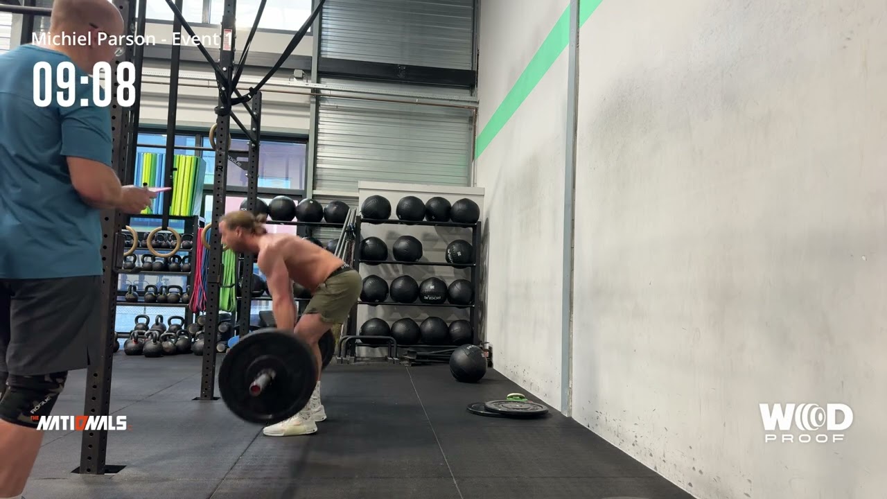 The nationals S9 event 1a + b, masters 35+