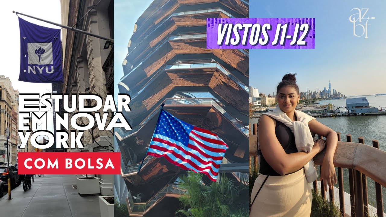 BOLSA DE ESTUDOS PARA O EXTERIOR: O GUIA COMPLETO | Visto j1 | DS2019 | Estudante em Nova York