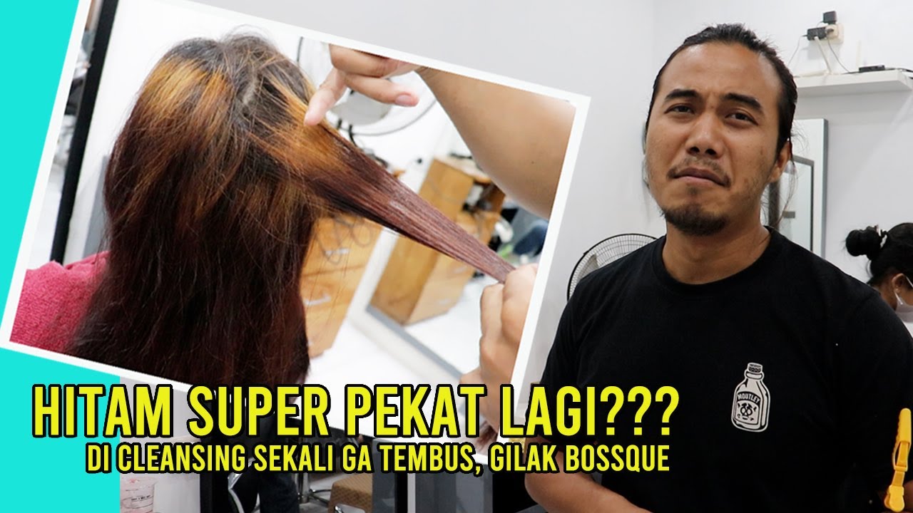 Cara Cleansing Rambut Bekas Warna Hitam Tanpa di Bleaching