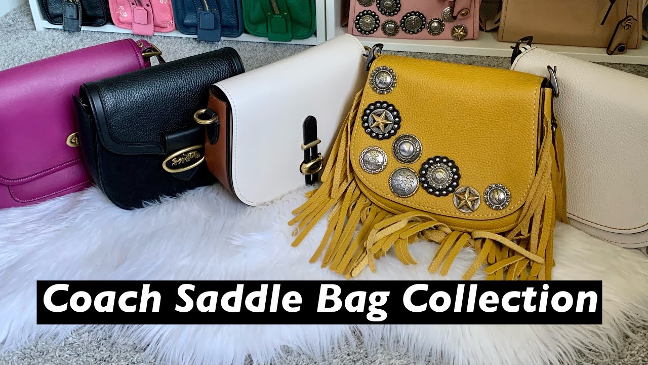 Coach Saddle Bag Collection