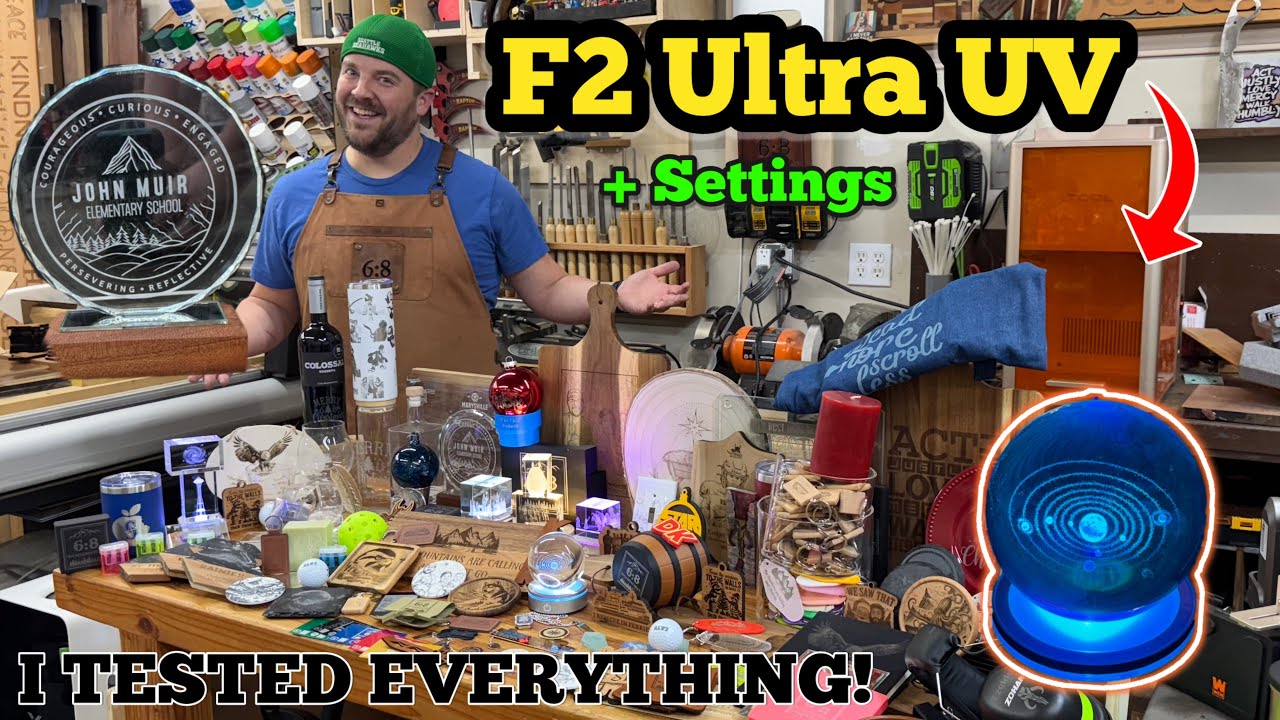 Непревзойденная точность и качество: полный обзор лазера xTool F2 Ultra UV