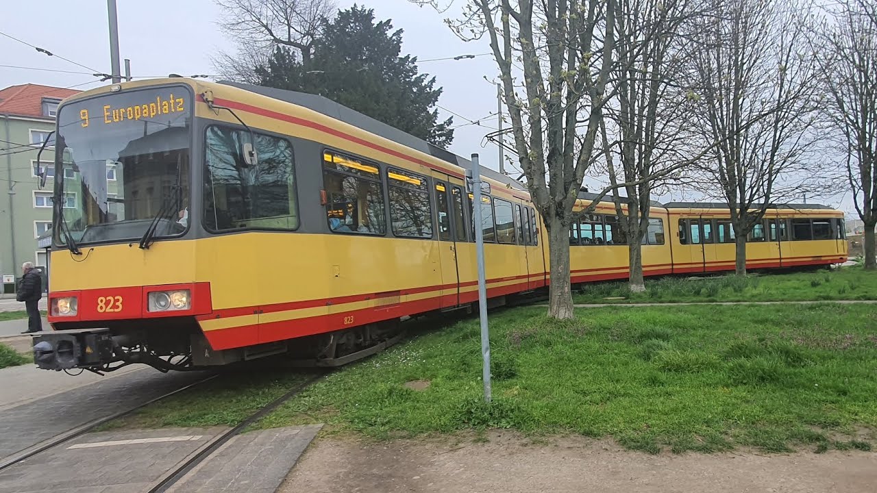 Riding with Construction* line 9, from Europaplatz to Tivoli (FULL LINE) [CAB VIEW!]