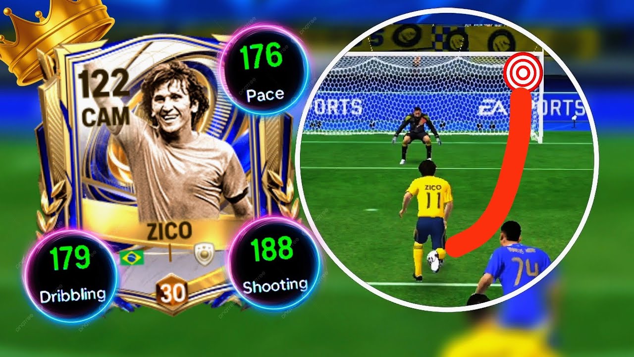 117 OVR ZICO REVIEW 🔥 | BEST CAM ⁉️ | FC MOBILE GAMEPLAY & REVIEW ❤&zwj;🔥