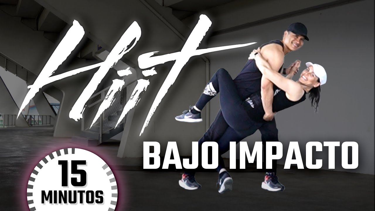 🔥 RUTINA DE BAJO IMPACTO  | HIIT de 15 Minutos | Tonifica tu cuerpo
