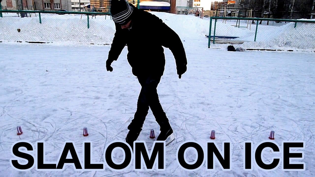 Слалом на коньках (freestyle ice skating). Йошкар-Ола