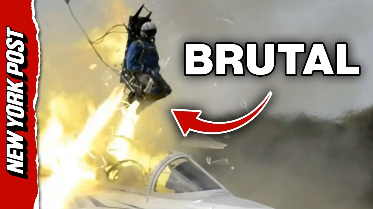 The Violent Physics F-15E Pilots Faced Ejecting from Fighter Jet in Iran