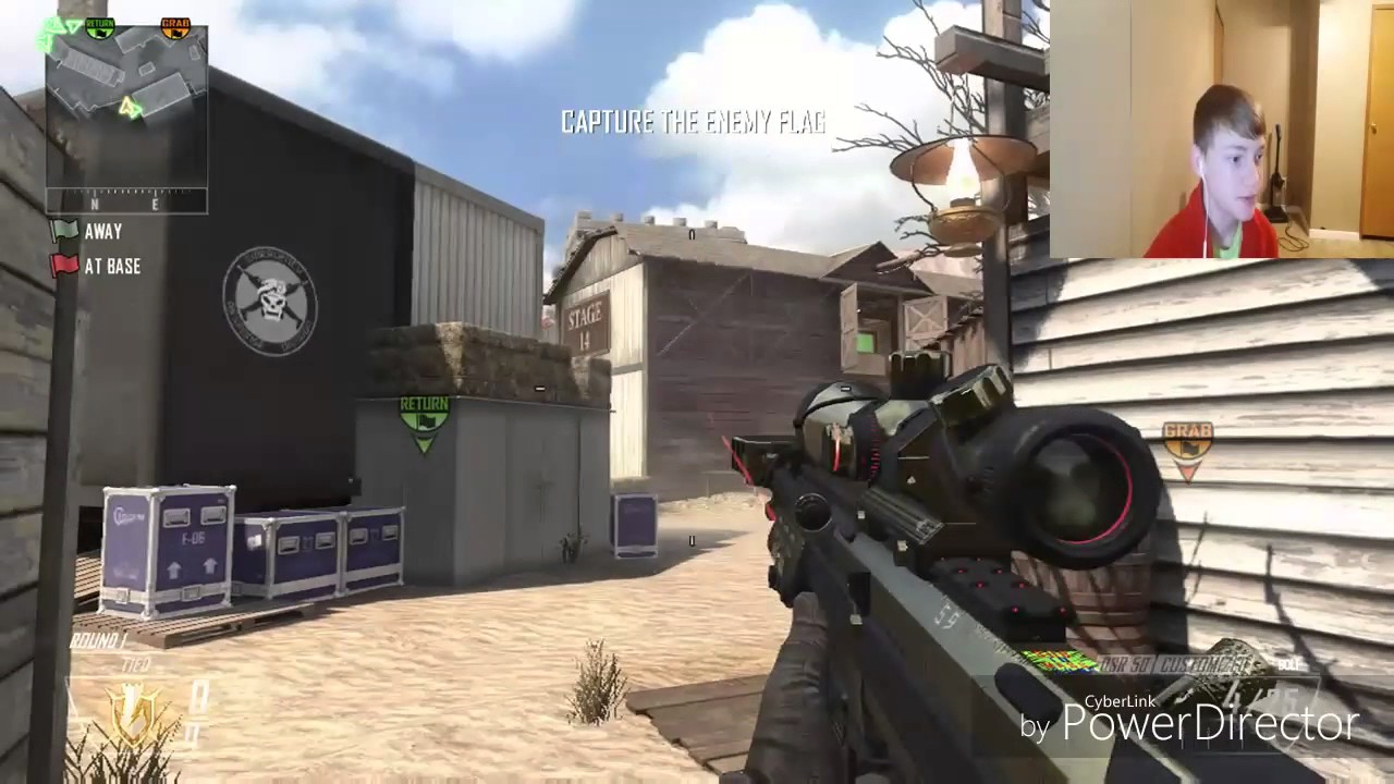 How to setup the capture the flag glitch on black ops 2