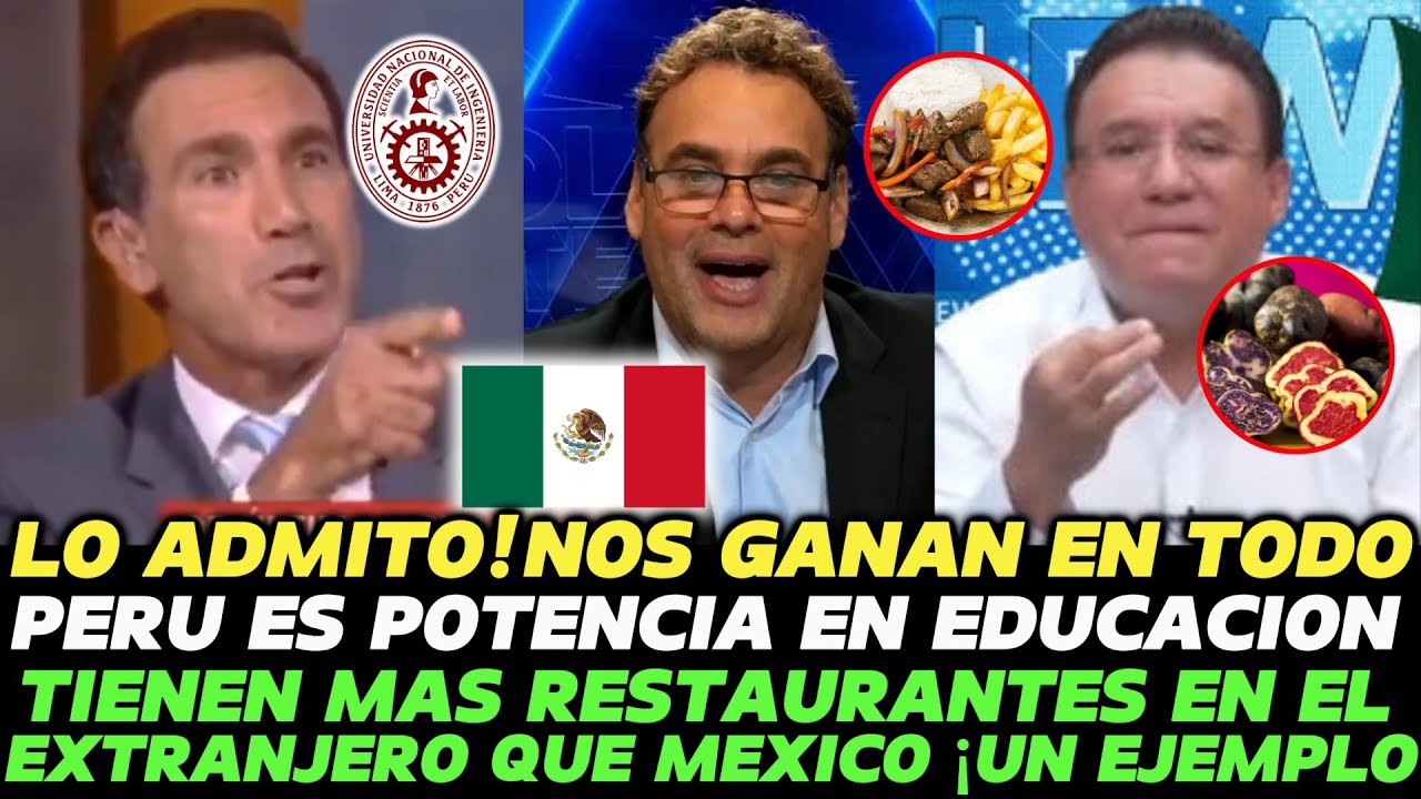 PERU NOS GANA EN TODO... 🇲🇽PRENSA MEXICANA ADMITEN QUE PERU ES MEJOR PAIS QUE MEXICO