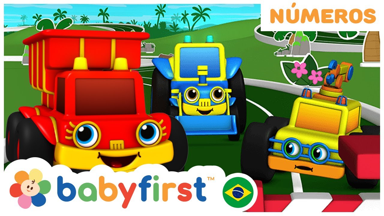 Novo programa - O 123, e já! | Contando objetos de 1 a 10 | Contando Elefantes + | BabyFirst Brasil