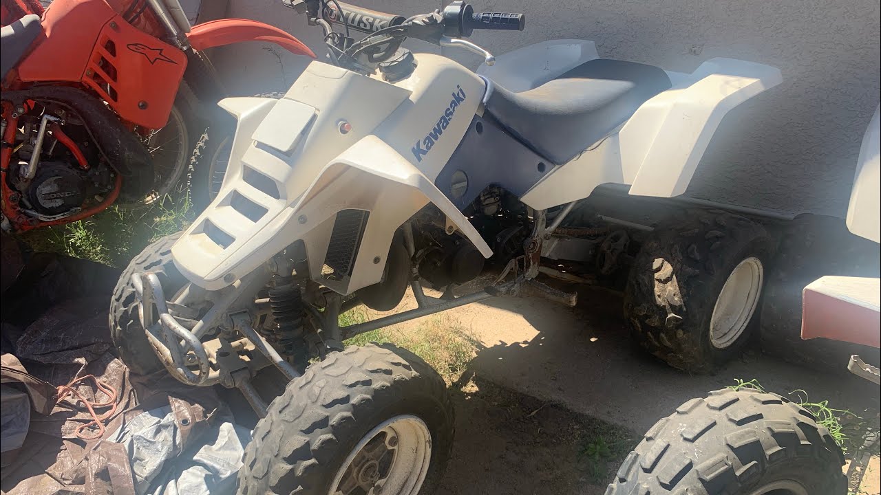 Kawasaki Tecate 4 1988 года — поедет ли он?