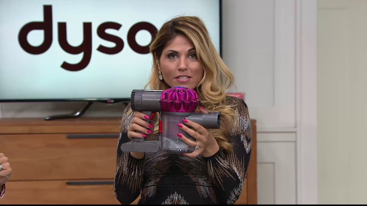 Dyson V6 Motorhead Pro Cordfree Vacuum w/Fluffy Head & 5 Attachments on QVC