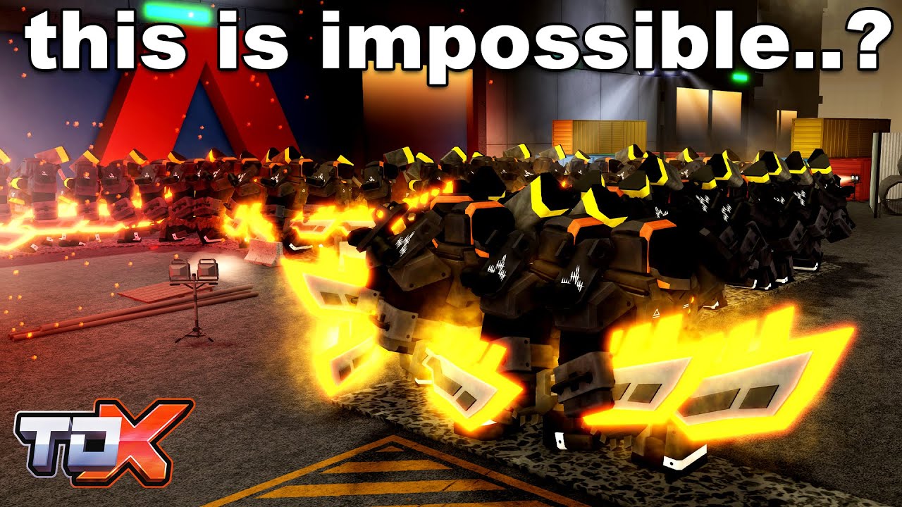 1 vs 100 ERADICATORS in Tower Defense X.. | ROBLOX