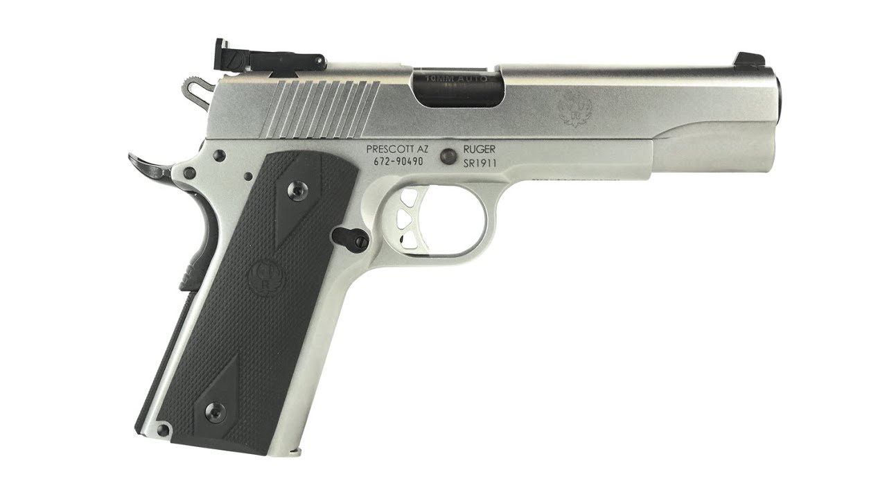 NRA Gun of the Week: Ruger SR1911 10 mm Pistol