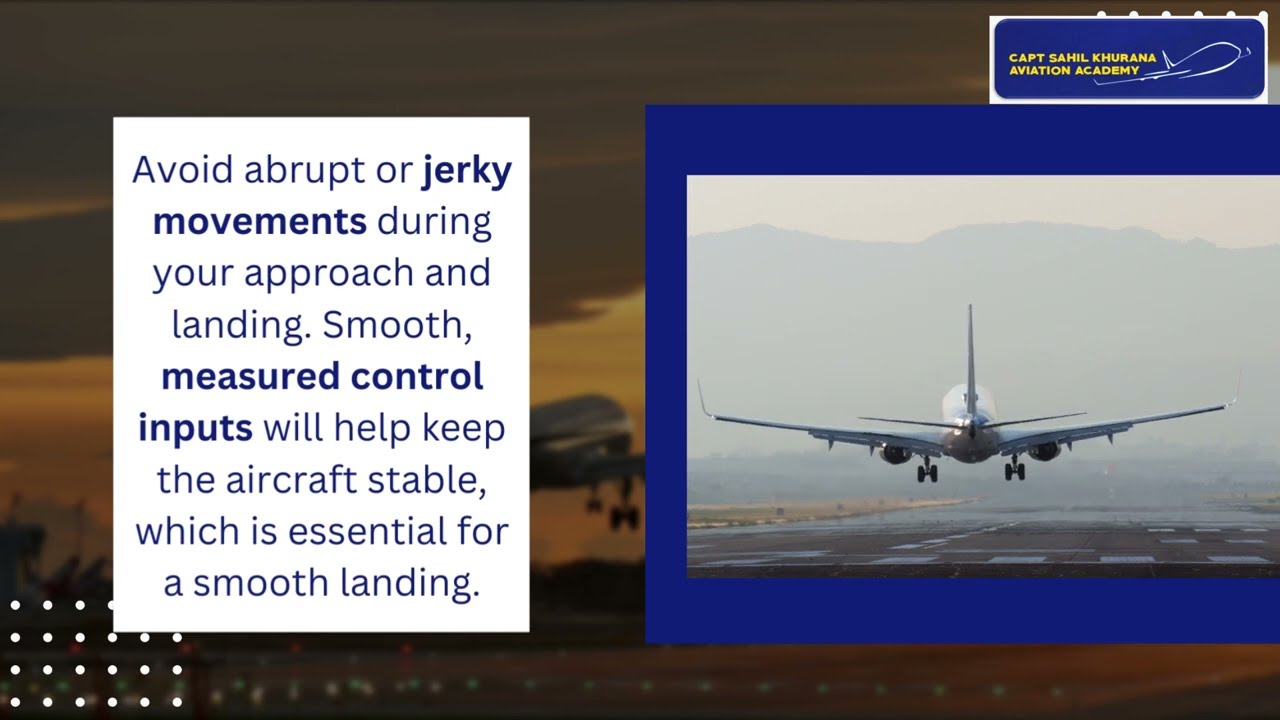 Master Your Touchdown: 10 Techniques to Perfect Your Landings @captsahilkhuranaaviation