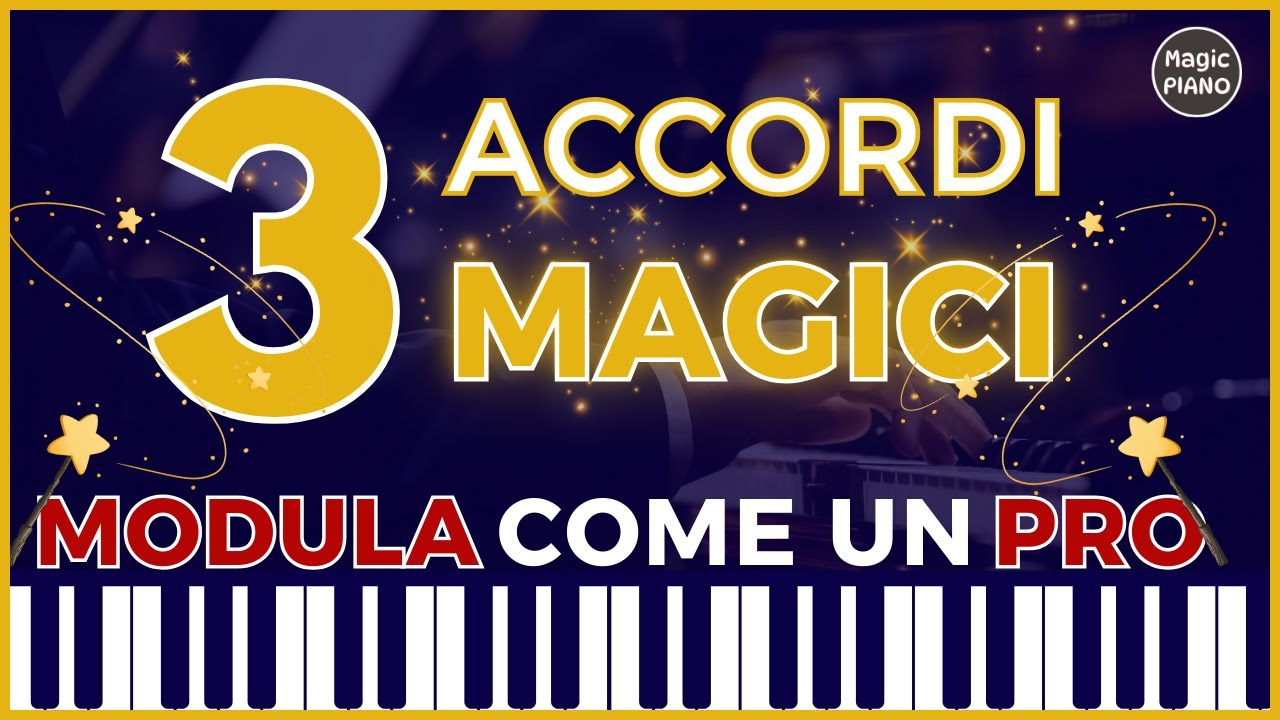 Questo TRUCCO Cambierà il Tuo Modo di Suonare! Modulazione Armonica FACILE al Pianoforte