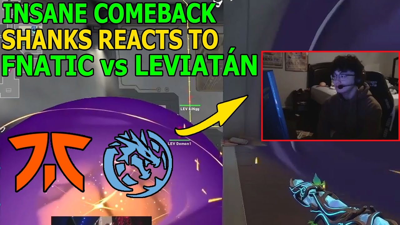 Prime Demon1 Is Back Insane Comeback | Shanks Reacts to FNATIC vs LEVIATÁN | Riot Games ONE 2024