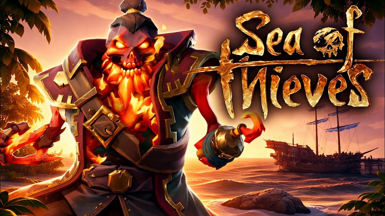 Captain Grimm and Ship of the Undead destroyed! - Sea of Thieves 