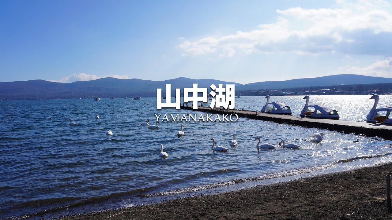 【山中湖】富士山が拝める山中湖観光！｜おすすめグルメ｜山梨県観光｜アラサー夫婦｜2023年1月｜【4K】