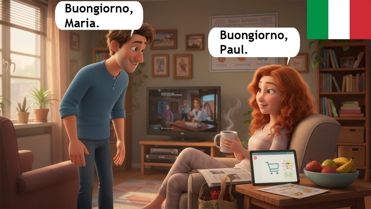 Italian Dialogues A1–A2 for Beginners | Easy Everyday Conversations