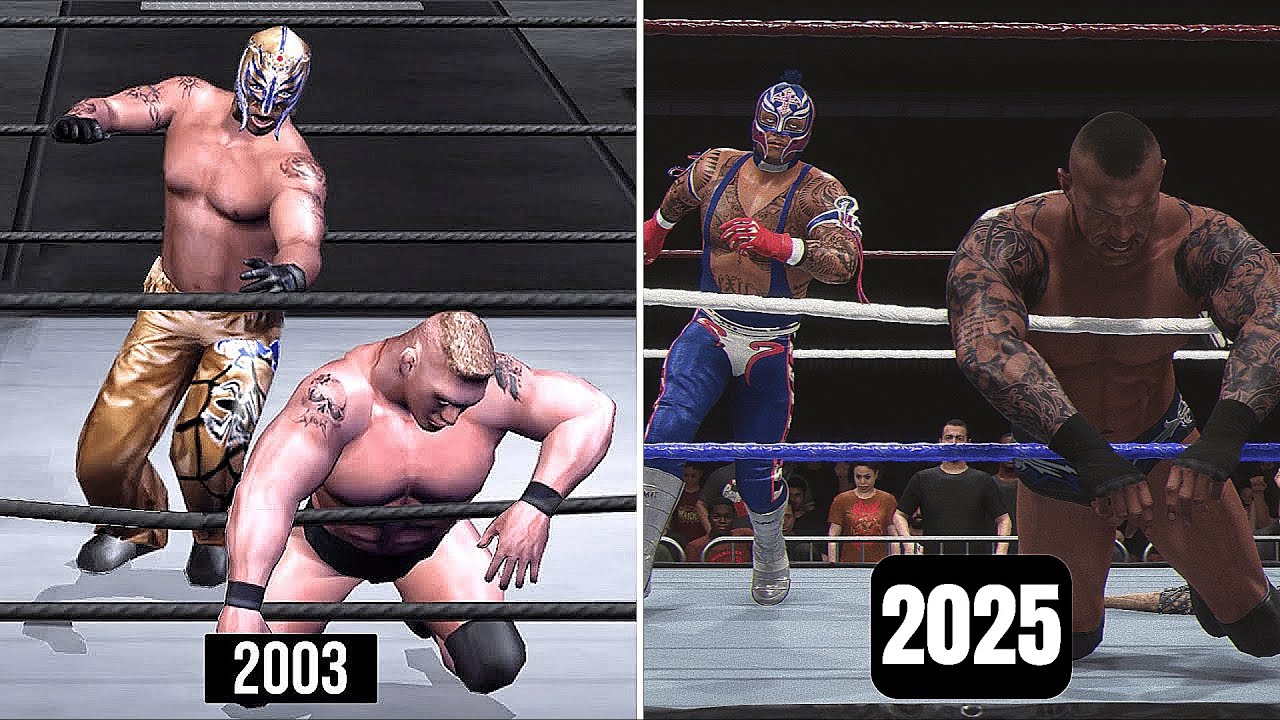 Rey Mysterio 619  Evolution in WWE  Games!! (2003 - 2025)