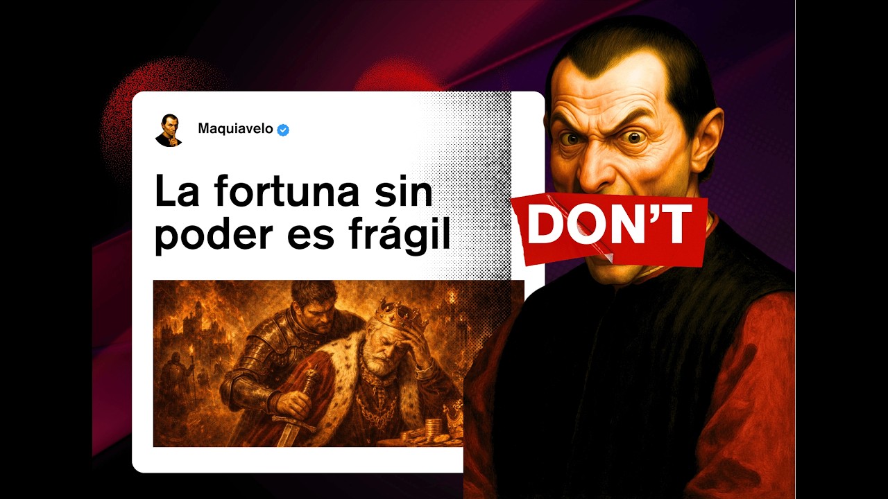 Construye Aura Antes de Construir Fortuna – Maquiavelo