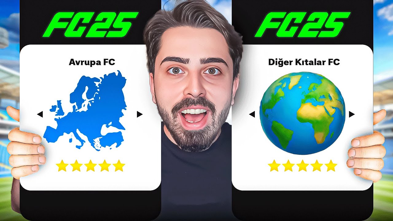 AVRUPA vs DİĞER KITALAR // FC 25 ALL-STAR