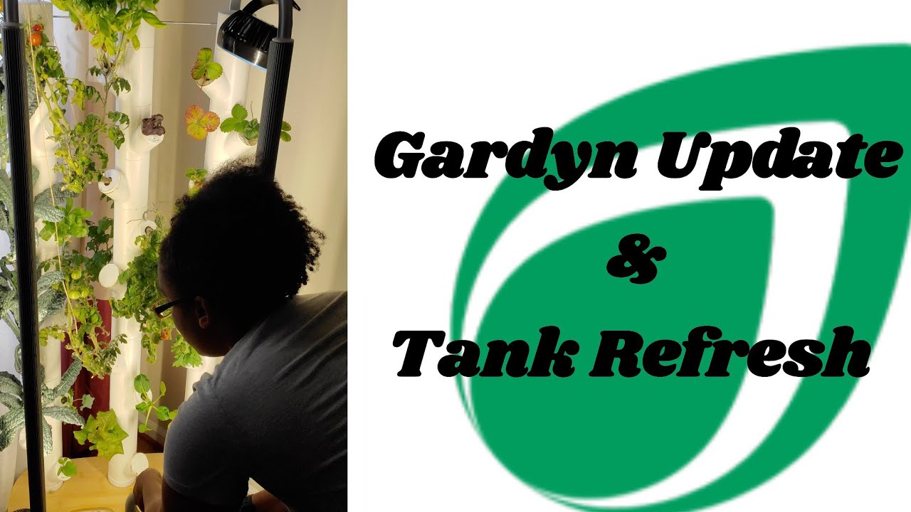 #Gardyn  update and refreshing the tank | WeintheGardenWednesday