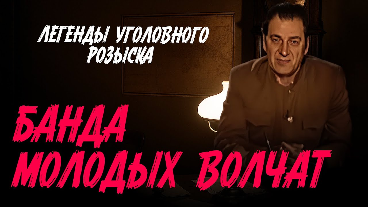 Легенды уголовного розыска | БAHДA МОЛОДЫХ ВОЛЧАТ
