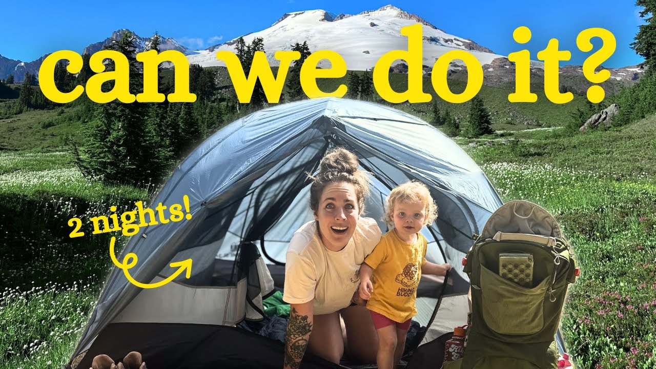 Spending TWO nights in the backcountry with my toddler | Our first multi-night backpacking trip